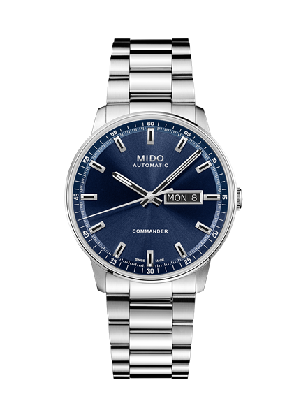 Orologio Mido Uomo COMMANDER in Acciaio M021.430.11.041.00 - M021.430.11.041.00